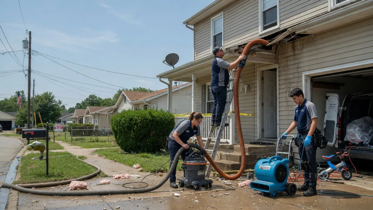 Water Damage Restoration in Santo, TX near me
